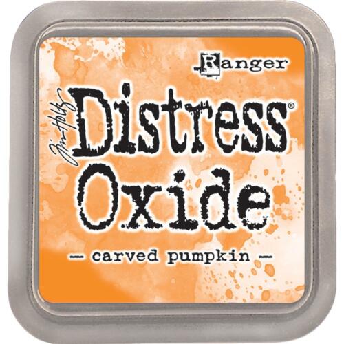 Encre Distress Oxide - CARVED PUMPKIN Ranger Ink by Tim Holtz
