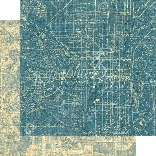Graphic 45 - Cityscapes -  Map the Past