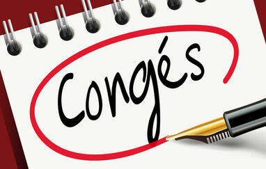 Congés du 11 au 19 Aout Inclus