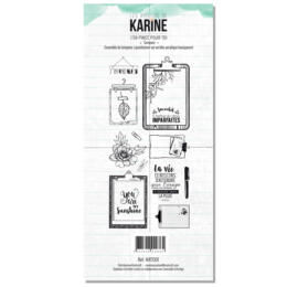 Tampons Clear - J'EN PINCE POUR TOI- Les Ateliers de Karine