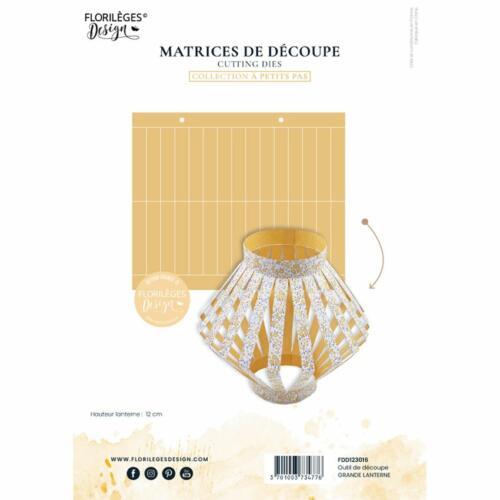 Dies Découpe Florilèges Design - Matrice découpe GRANDE LANTERNE