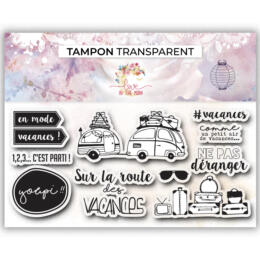Tampon Clear - VACANCES - Love In The Moon