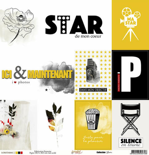 Lorelai Design - Collection STAR N°6
