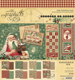 Graphic 45 - LETTERS TO SANTA - Collection Pack 8x8