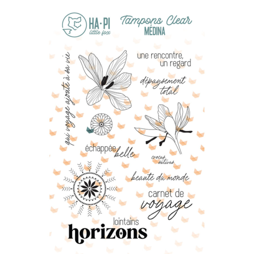 Tampon Clear - HORIZONS - Collection Médina - Ha.Pi Little Fox