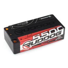 RUDDOG Racing 5500mAh 150C/75C 7.6V Short Stick Pack LiPo-HV Battery