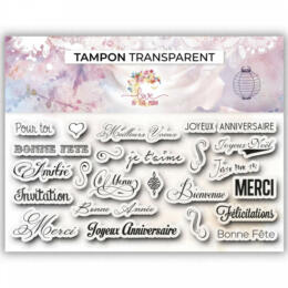 Tampon Clear Noël - EXPRESSIONS CARTERIE 1 - Love In The Moon