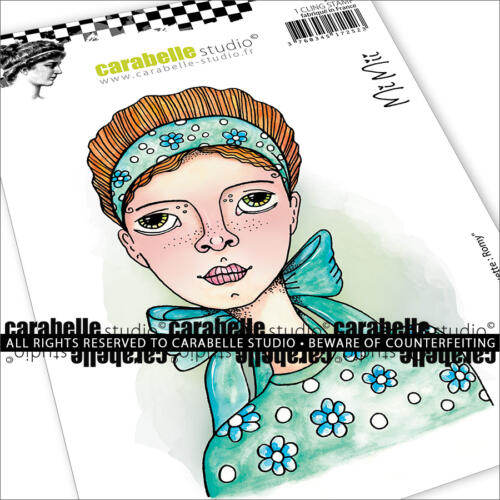 Tampon Cling Carabelle Studio - Art Stamp MiMii - MISTINGUETTE ROMY