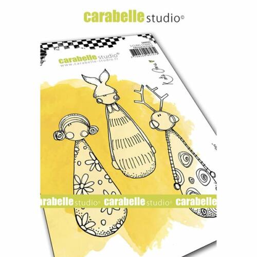Tampon Cling Carabelle Studio - Art Stamp By Kate Crane - LITTLE SKITTLES
