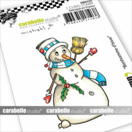 Tampon Cling Carabelle Studio - Art Stamp By Mistrahl - BONHOMME D'HIVER