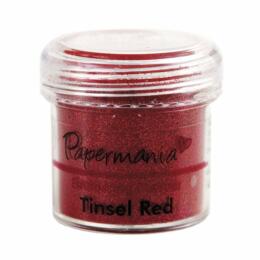 Poudre à Embosser - TINSEL RED - PaperMania