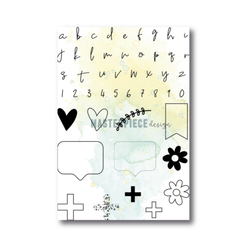 Tampon Clear - MEMORY PLANNER  Tampon Transparent FRESH THINGS  - Masterpiece Design