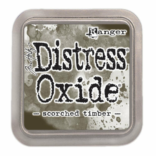 Encre Distress Oxide - SCORCHED TIMBER - Ranger Ink by Tim Holtz