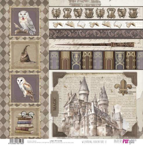 Papers For You - WIZARDING ADVENTURE II - Papier n°13198 Collection Harry Potter
