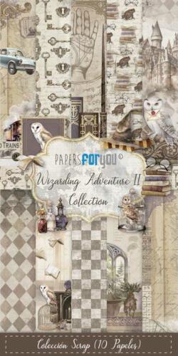 Papers For You - WIZARDING ADVENTURE II - Kit Papiers 15x30cm  Collection Harry Potter