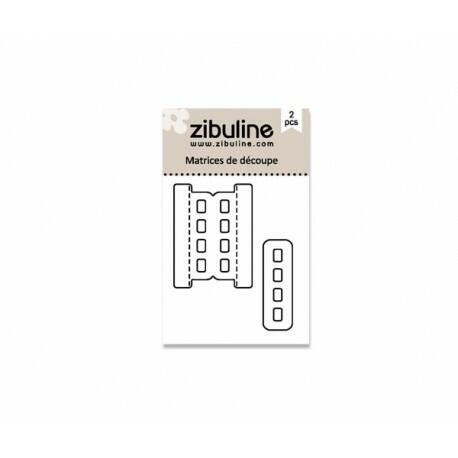 Dies - Matrice découpe RELIURE 4 ANNEAUX - Zibuline