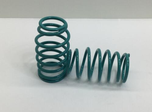 S252/T - Ressort Amortisseur Arrière Turquoise 2.4x53mm