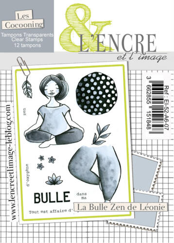 Tampon Clear - LA BULLE ZEN DE LEONIE - Collection Les Cocooning - L'Encre & l'Image