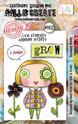 Tampon Clear Aall And Create - N°1132 BLOOMING WILDLY