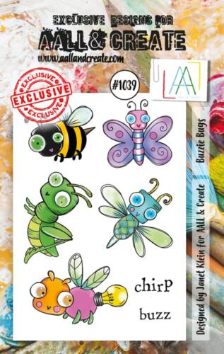 Tampon Clear Aall And Create - N°1039 BUZZIE BUGS