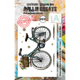 Tampon Clear Aall And Create - N°1049 SPOKES AND STARS