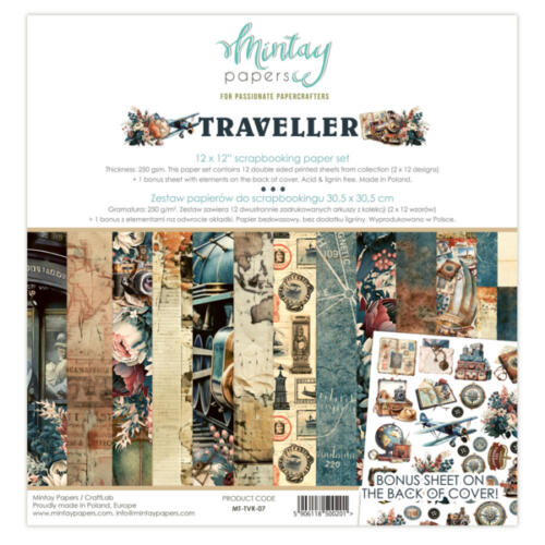 Mintay Papers - KIT PAPIERS Collection TRAVELLER 