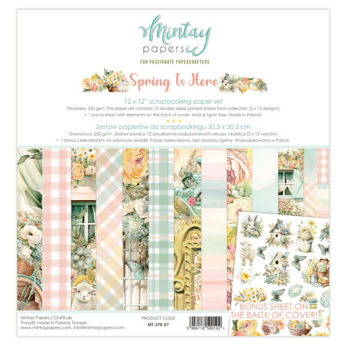 Mintay Papers - KIT PAPIERS Collection SPRING IS HERE