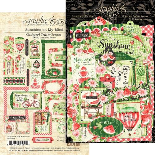 TAGS & FRAMES - Tags & Frames SUNSHINE ON MY MIND : Collection Graphic 45