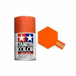 TS12 - Peinture Bombe ORANGE 100ml Tamiya Maquette