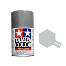 TS17 - Peinture Bombe ALUMINIUM BRILLANT 100ml Tamiya Maquette