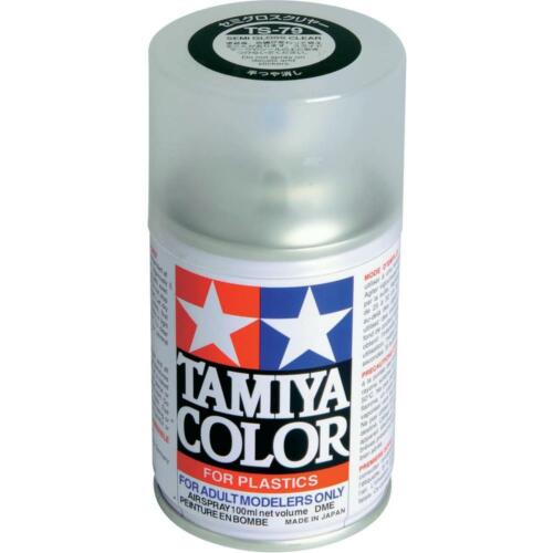 TS79 - Peinture Bombe VERNIS SATINE 100ml Tamiya Maquette