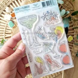 Tampon CLEAR - RELAX - Collection REVE AZUR - Chou Flowers