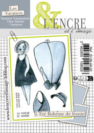 Tampon Clear - L'ETE BOHEME DE LEONIE - Collection Les Vacances - L'Encre & l'Image