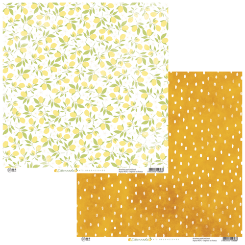 HA.PI LITTLE FOX - Papier CITRONNADE Papier n°3