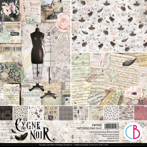 CIAO BELLA - Patterns Pad 30x30  -  LE CYGNE NOIR