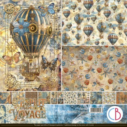 CIAO BELLA - Patterns Pad 30x30  -  ESPRIT DE VOYAGE