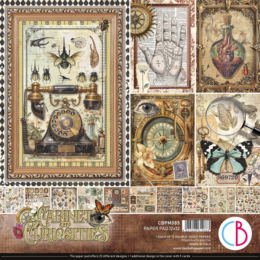 CIAO BELLA - Paper Pad 30x30  - CABINET OF CURIOSITIES