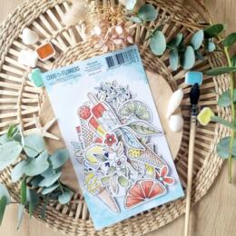 Chou And Flowers - DIE CUTS C'EST L'ETE - Reve Azur