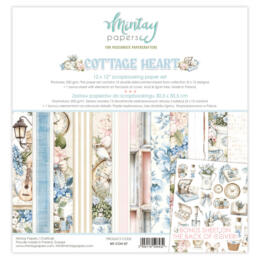 Mintay Papers - KIT PAPIERS Collection COTTAGE HEART 30x30cm
