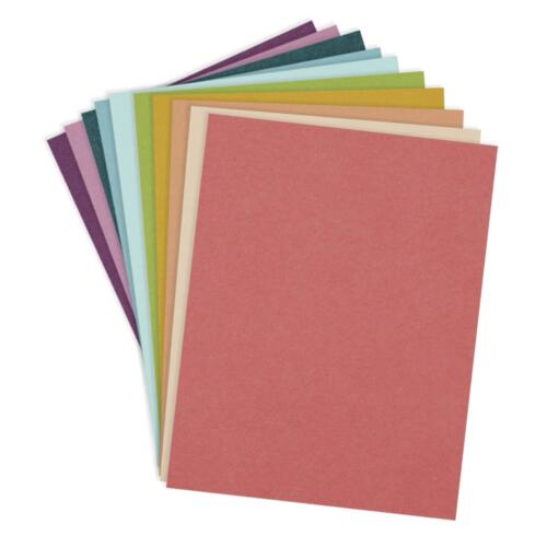 Assortiment Papiers A4 - RAINBOW HUES SPELLBINDERS 300grs 20 feuilles