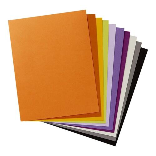 Assortiment Papiers A4 - HALLOWEEN SPELLBINDERS 300grs 10 feuilles