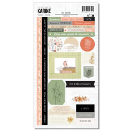 Les Ateliers de Karine - VINTAGE JOURNAL -  Stickers 15x30
