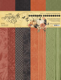 Graphic 45 - GHOSTLY GREETINGS -  Patterns & Solids  A4 8.5x11