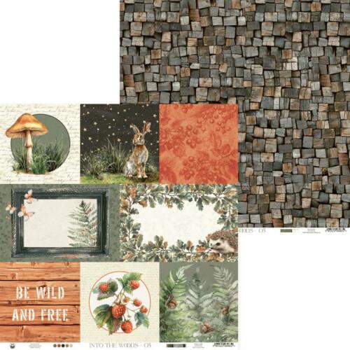 P13 PAPERS - Collection INTO THE WOODS  - Papier n°5