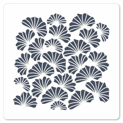 Pochoir FOND GINKGO - Collection GINKGO Florilèges Design