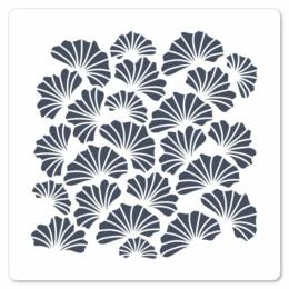 Pochoir FOND GINKGO - Collection GINKGO Florilèges Design