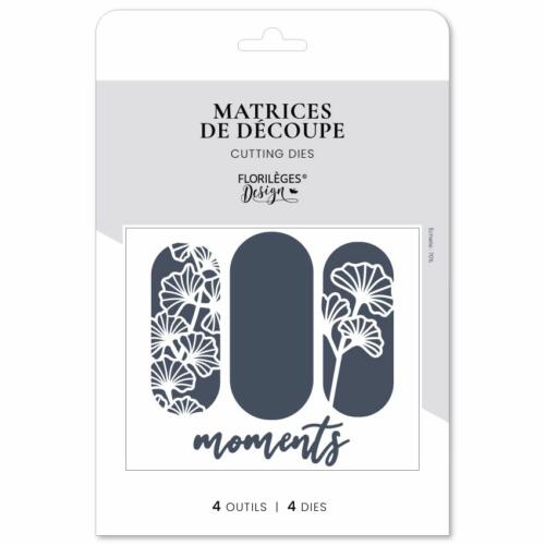Dies Découpe Florilèges Design - Matrice découpe FENETRES GINKGO - Collection GINKGO