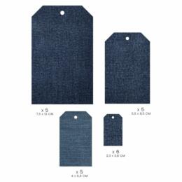 Florilèges Design -  Etiquettes Imprimés Jean - GINKGO