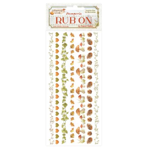 Transfert/Décalcomanie - Rubons BORDURES Collection WHISPERING WOODS - Stamperia