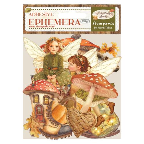 STAMPERIA - Collection WHISPERING WOODS - Die cut Ephemera